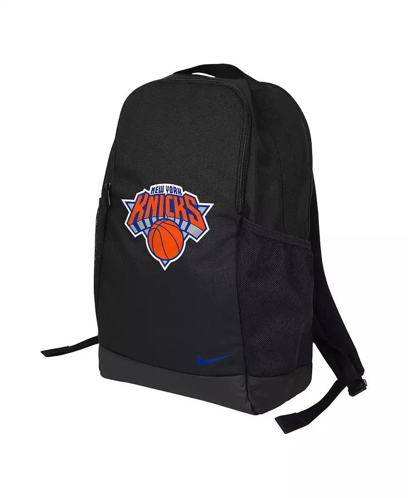 NIKE Black New York Knicks Brasilia Backpack 3