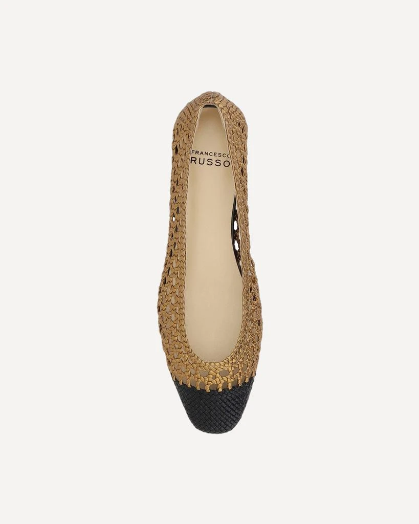 FRANCESCO RUSSO Woven Ballerinas 6