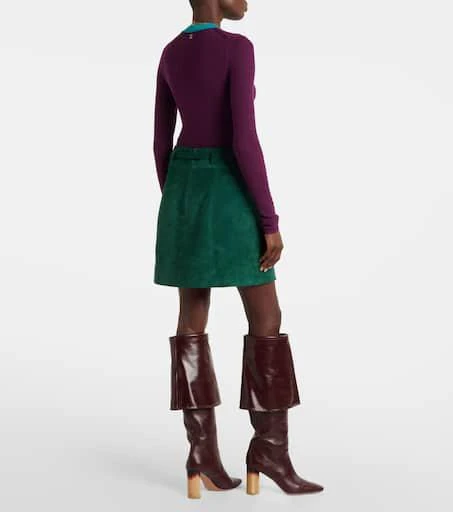 Chloé Leather miniskirt 3