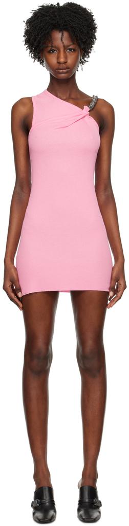 1017 ALYX 9SM Pink Chain Minidress