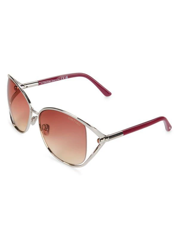 Tom Ford 62MM Square Sunglasses 2