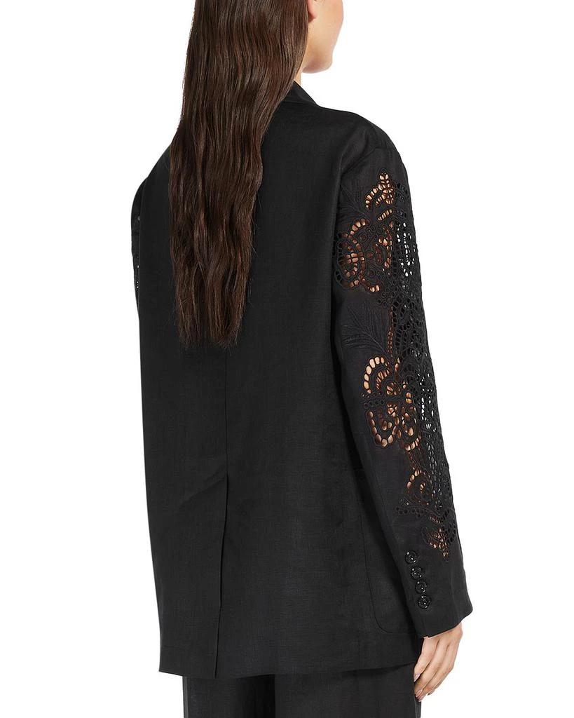 Max Mara Angizia Linen Blazer 3