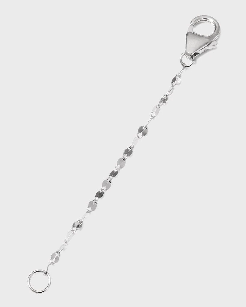 LANA 14K White Gold Extender Chain, 2"L 1