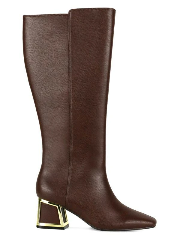 Ninety Union Bridge 51MM Block Heel Knee High Boots 1