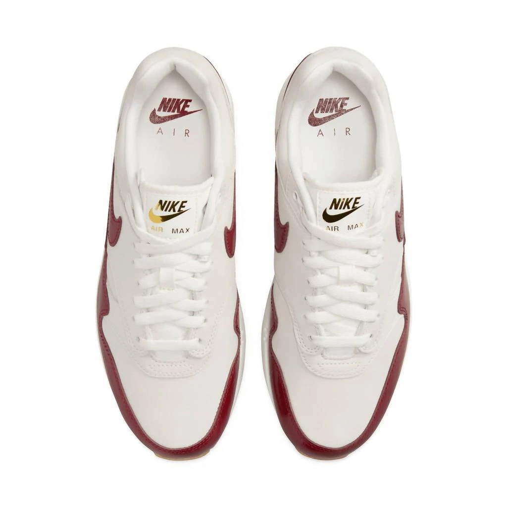 NIKE Women's Air Max 1 Lx Sneakers In Sail Team Red 2