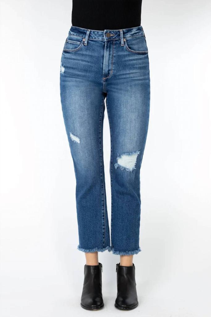 Articles of Society Cropped Straight Leg Jeans