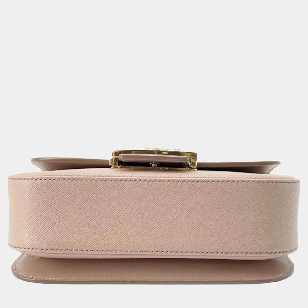 Prada Prada  Saffiano Leather Emblème Shoulder Bag 4