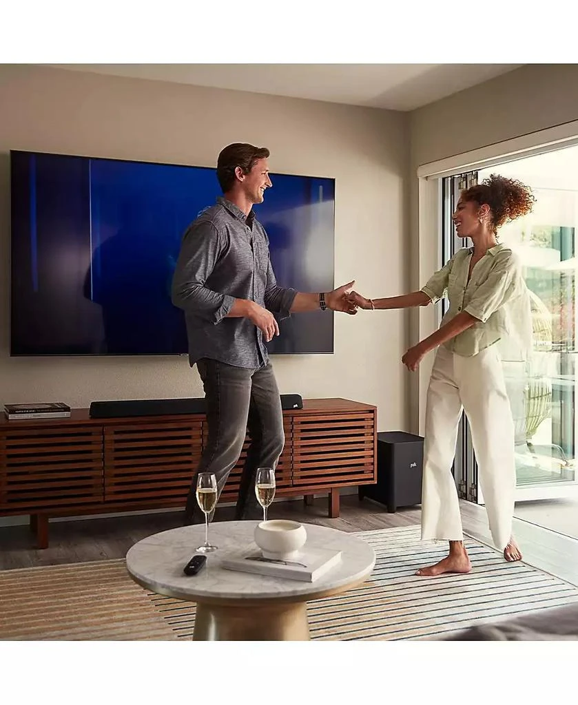 Polk Audio MagniFi Max AX 6.1 Soundbar System with AudioQuest SKY 3m HDMI Cable 10