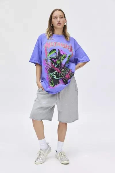 Urban Outfitters Metallica Glitter Graphic T-Shirt Dress 1