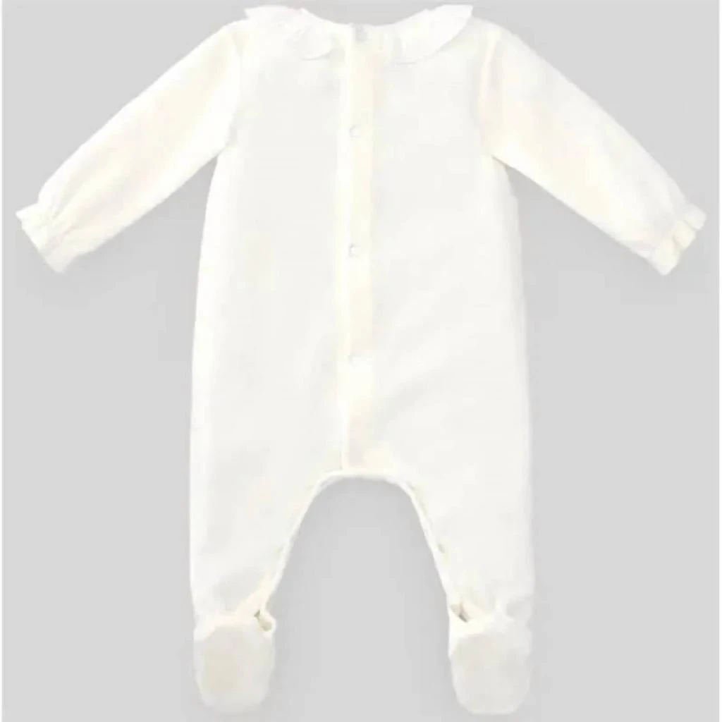 Paz Rodriguez Baby Girl's Knit Romper Dulzura In Cream 2