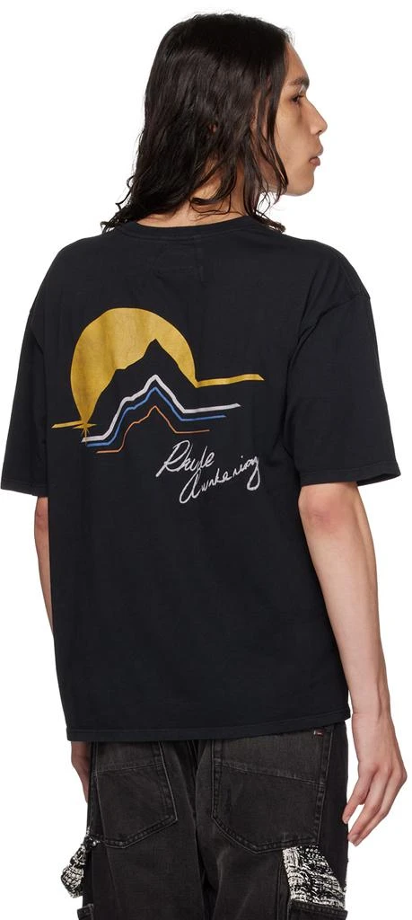 Rhude Black 'Awakening' T-Shirt 3