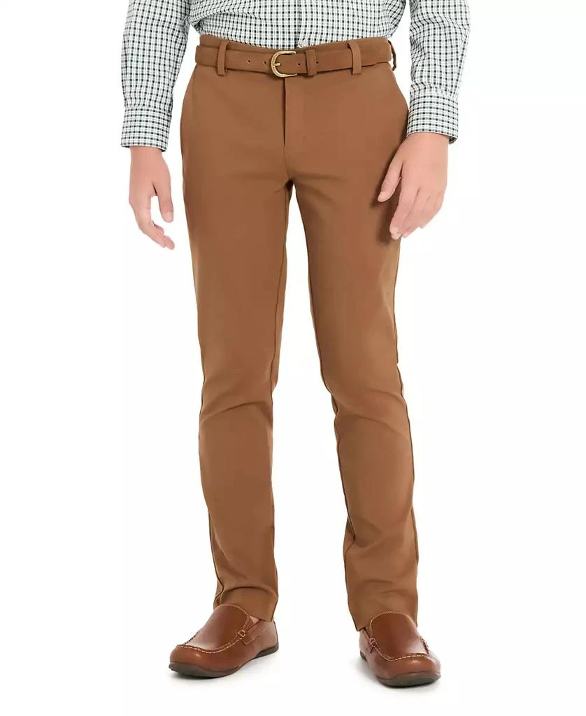 Michael Kors Big Boys Solid Classic Fit Machine Washable Stretch Dress Pants 1