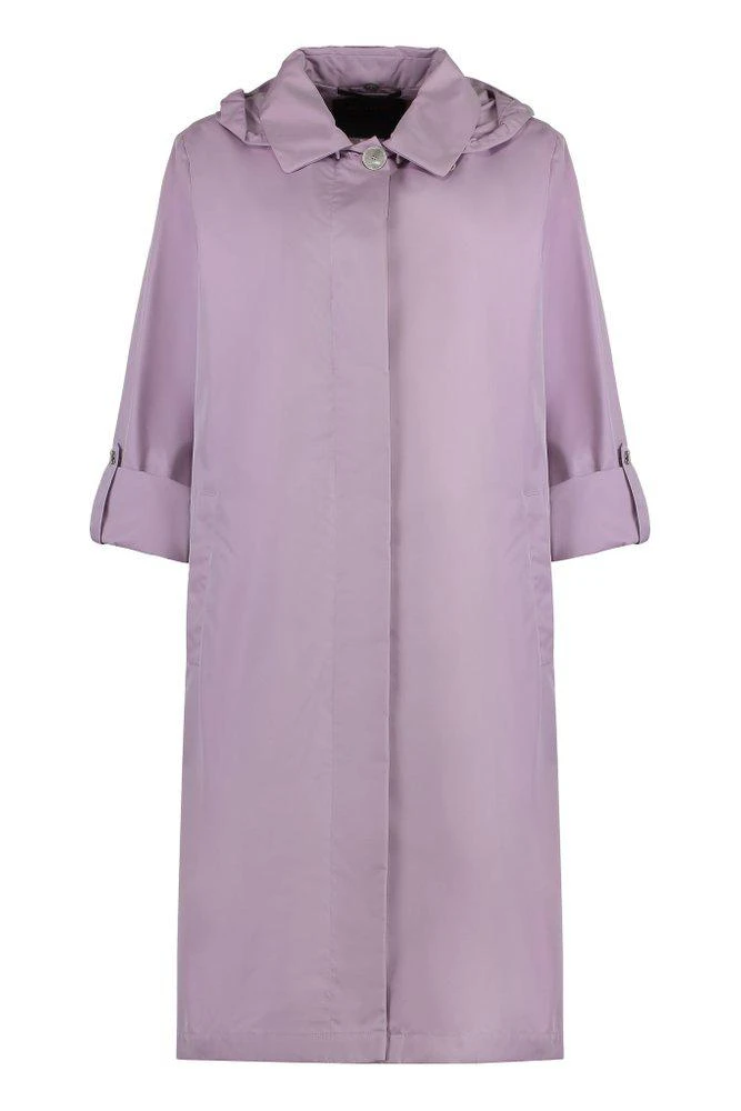 MOORER Moorer Isadora Hooded Trench Coat