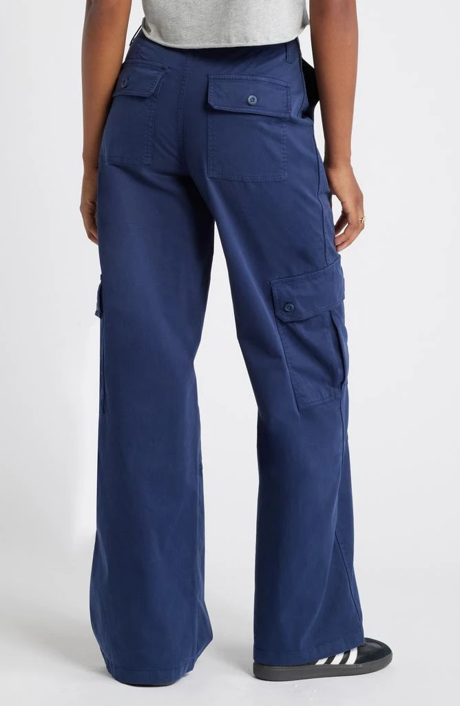 BP. Twill Wide Leg Cargo Pants 3