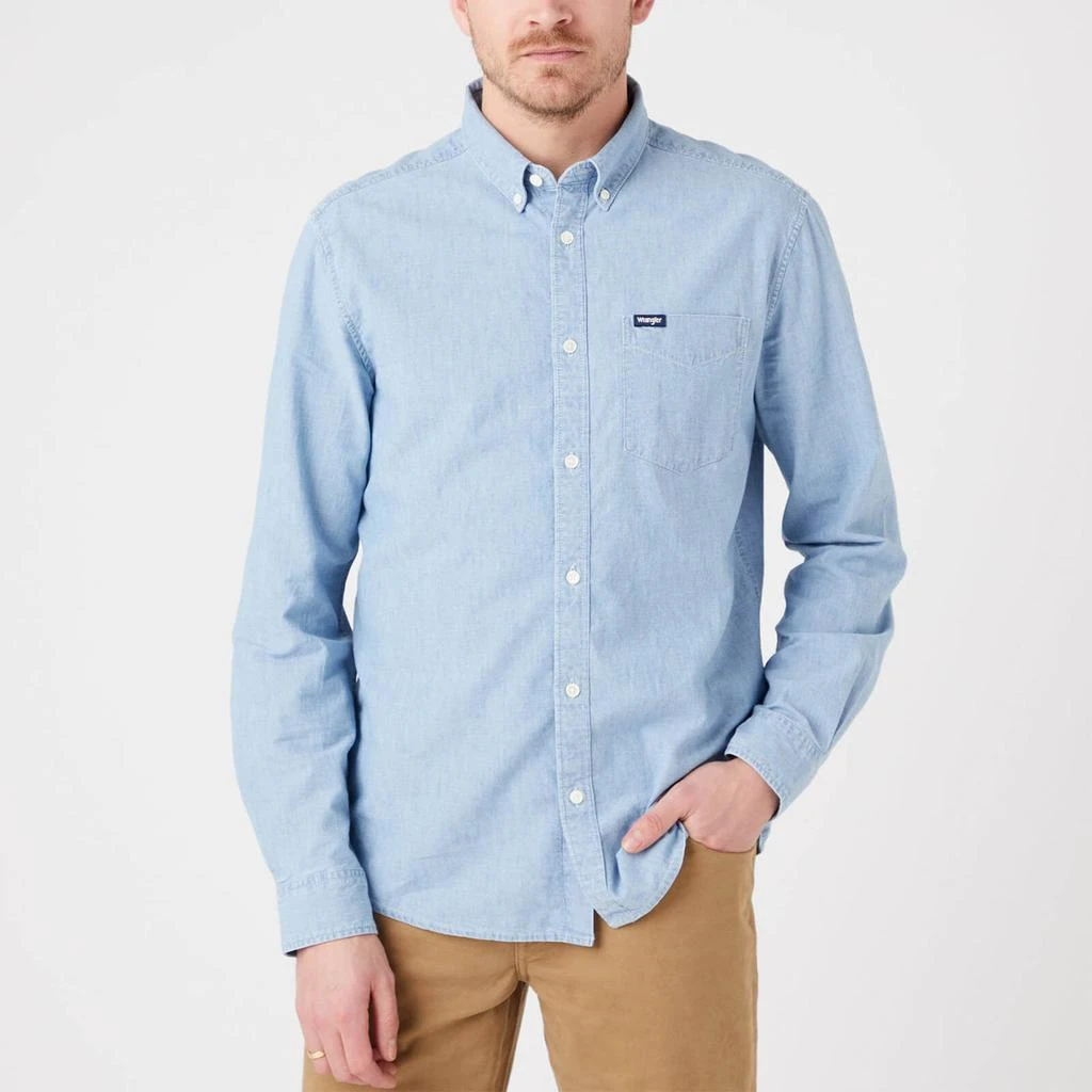 Wrangler Wrangler Cotton Button Down Shirt 1