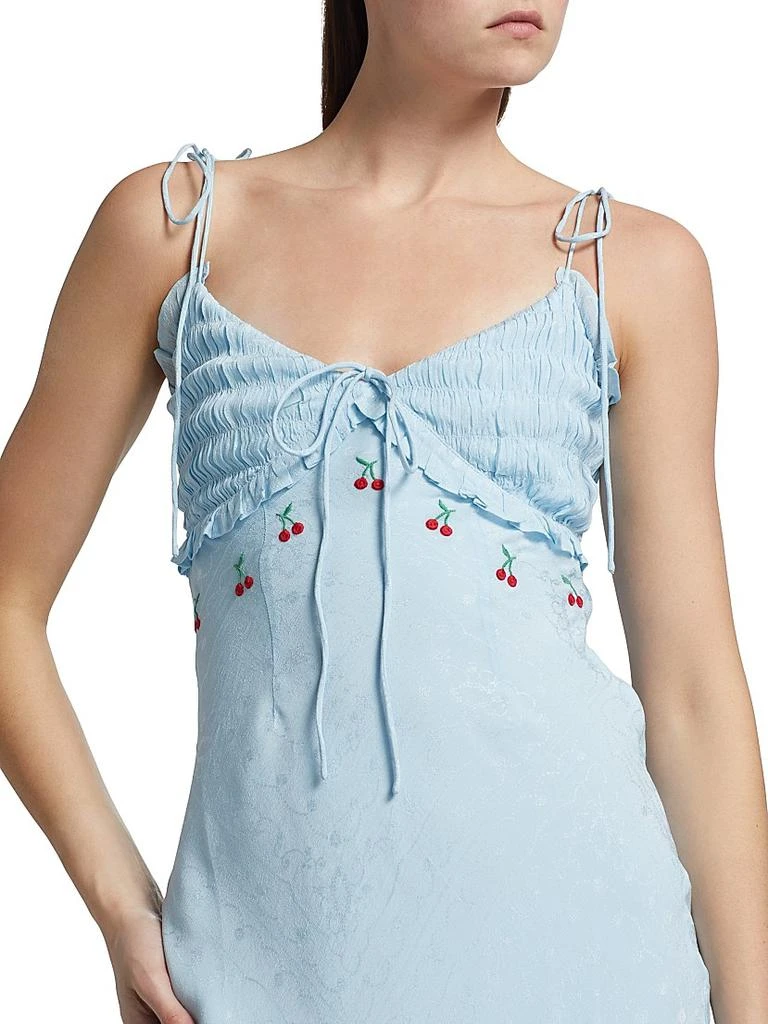 Damson Madder Isabella Slip Midi-Dress 6