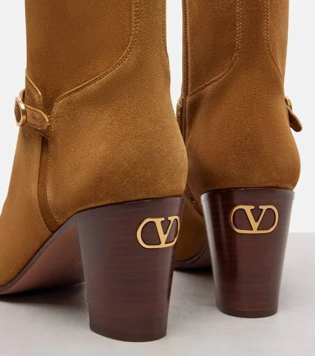 Valentino Pattie 75 suede ankle boots 5