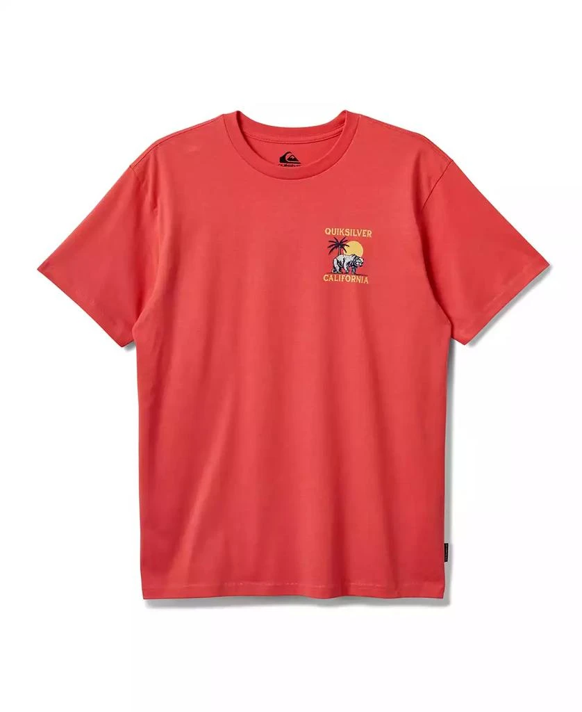 Quiksilver Men's California Bear Set Short Sleeve T-Shirt 7