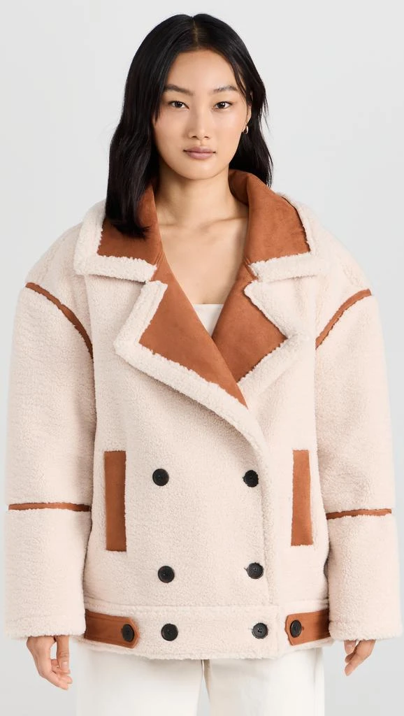 Blank NYC Pick Me Sherpa Bonded Jacket 6