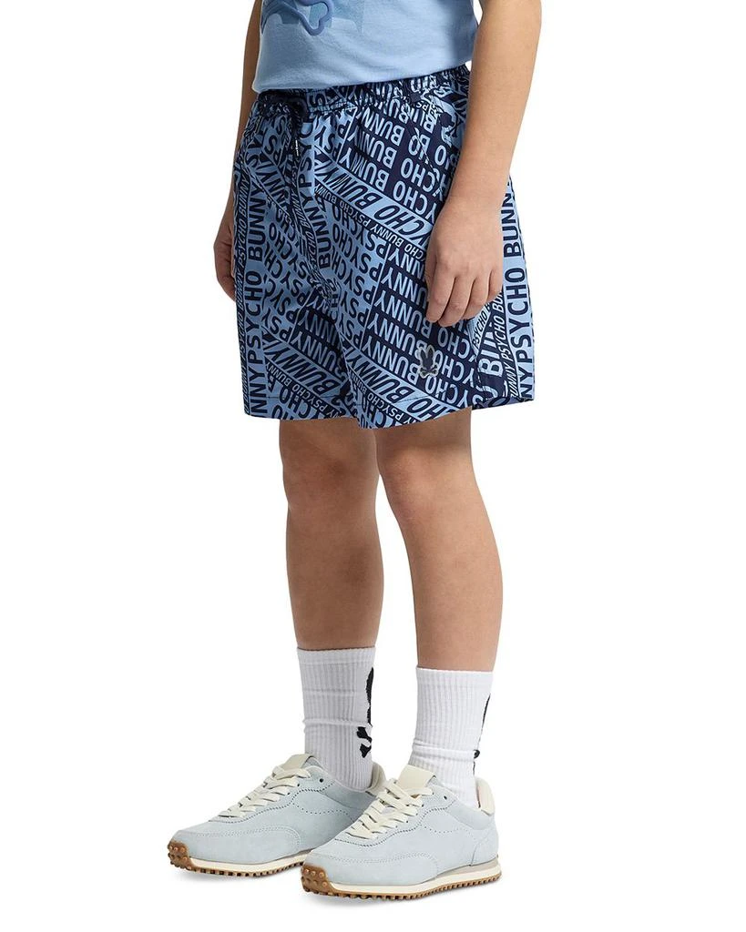 Psycho Bunny Unisex Capri Printed Swim Shorts - Little Kid, Big Kid 3
