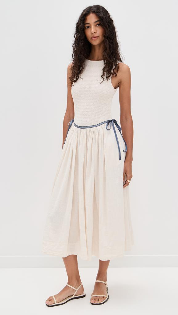 Free People Nightingale Solid Midi Dress