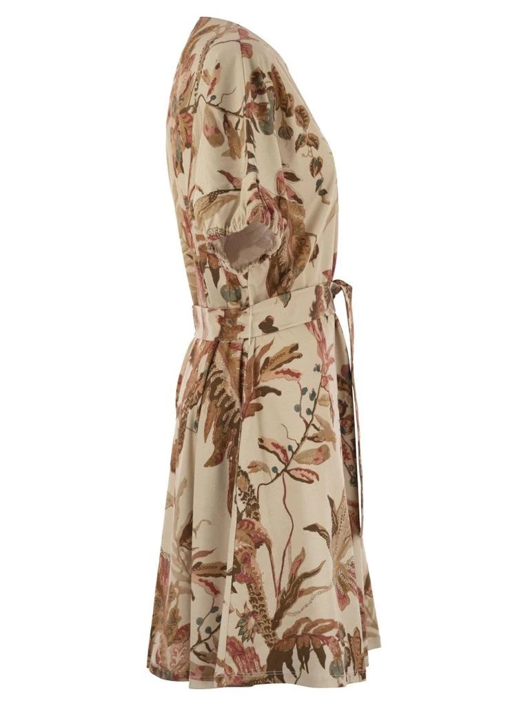 Max Mara Genero - Printed Cotton T-Shirt Dress 3