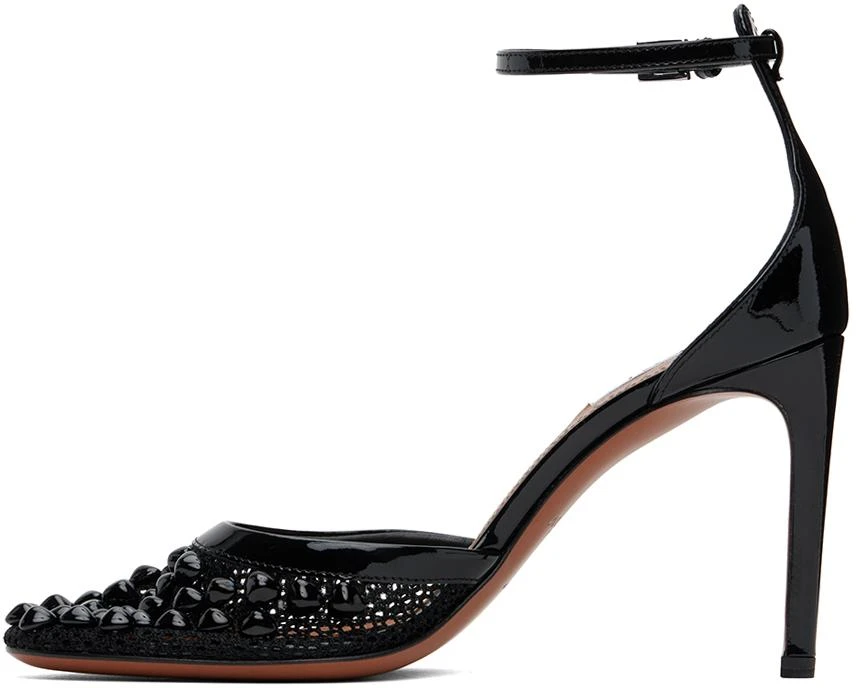 Alaïa Black High Fishnet Heels 3