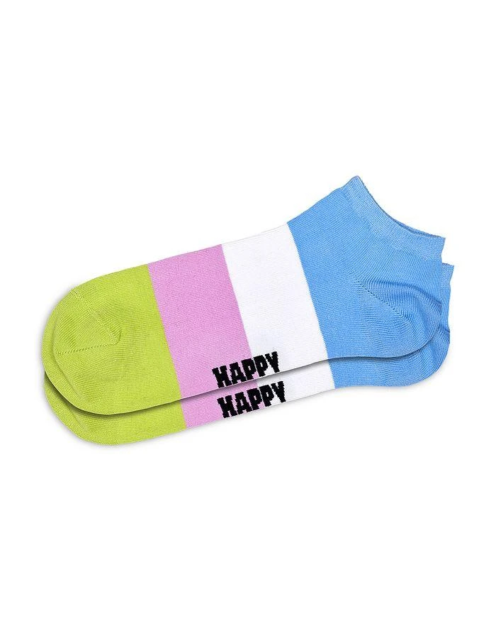 Happy Socks Ice Cream & Stripes Low Cut Socks, Pack of 2 3