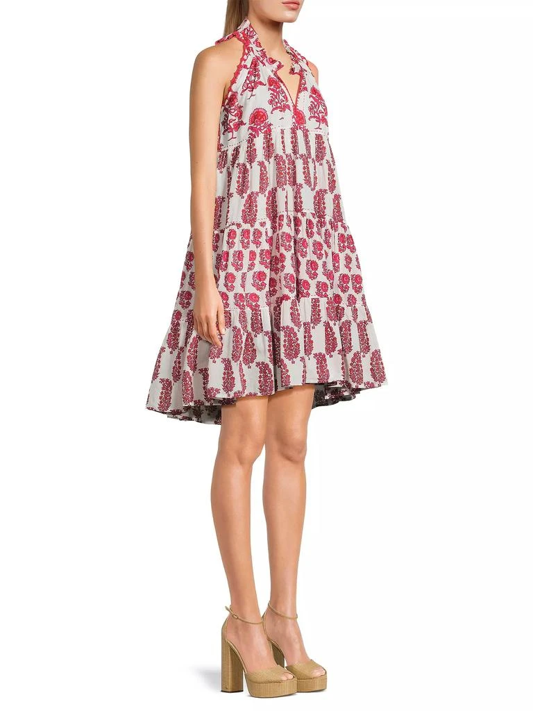 Ro's Garden Sofie Floral Knee-Length Dress 4