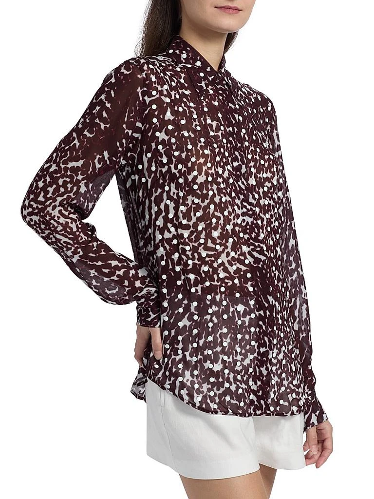 Dries Van Noten Chowy Dyed Print Blouse 4