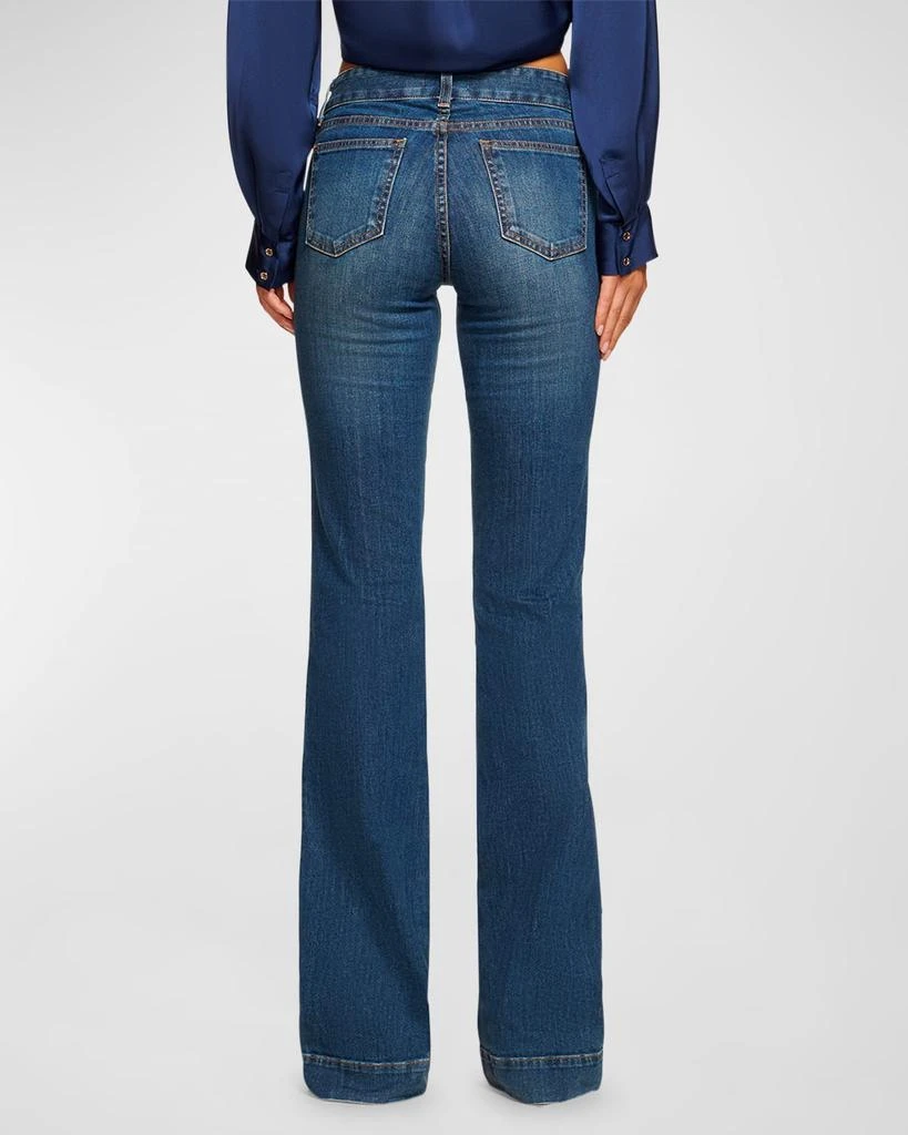 Ramy Brook Kyle Low-Rise Flare Jeans 4