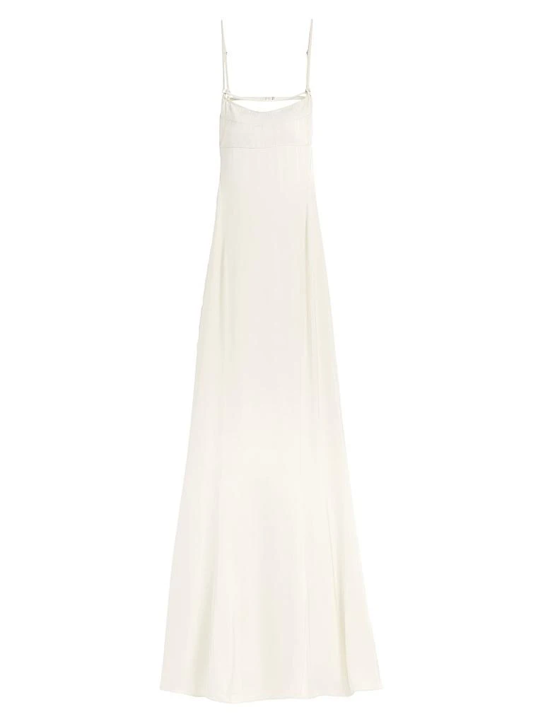 Jacquemus Cotton Scoopneck Maxi Dress 1