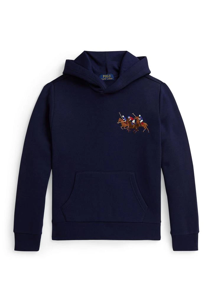 Ralph Lauren Boys 8-20 Triple-Pony Fleece Hoodie