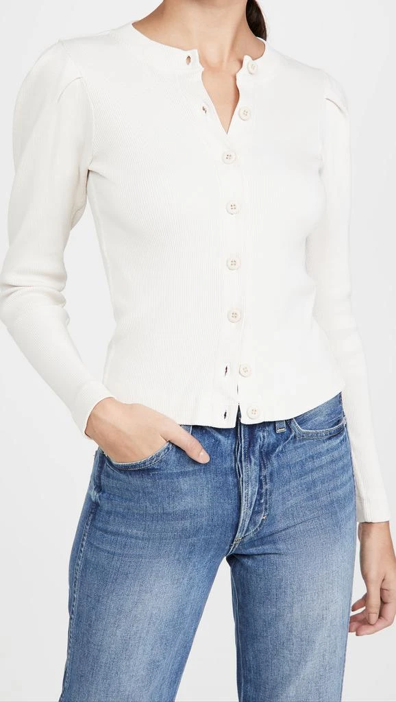 AMO Puff Sleeve Cardigan 1