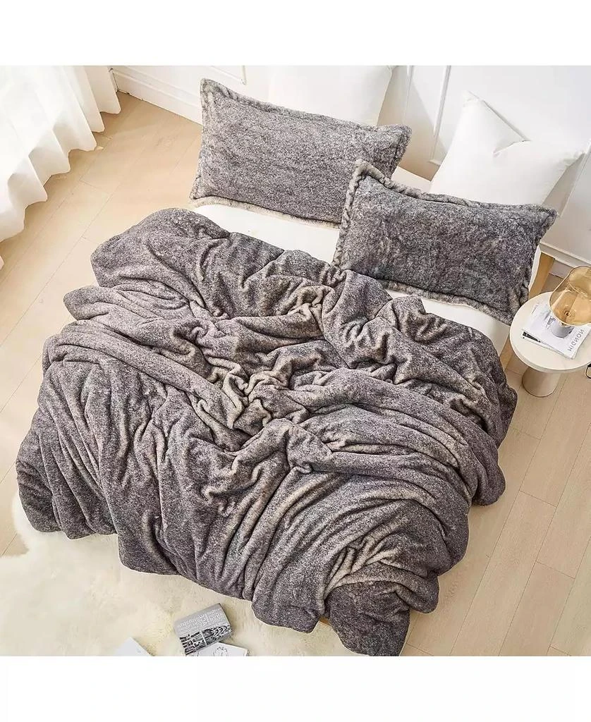 Coma Inducer Polar Wolf - Coma Inducer Oversized Twin Comforter Set - Gray Brown