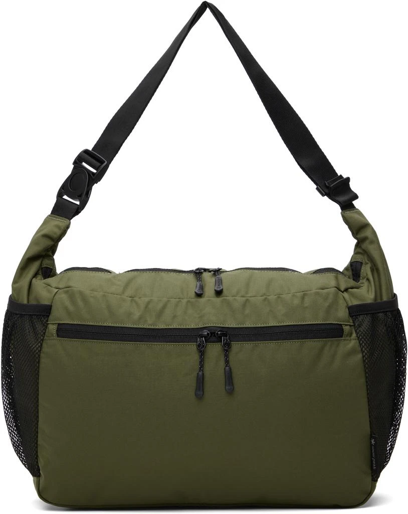 Snow Peak Green Everyday Use Middle Shoulder Bag 1