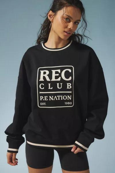 P.E Nation P.E Nation Icon Graphic Crew Neck Sweatshirt