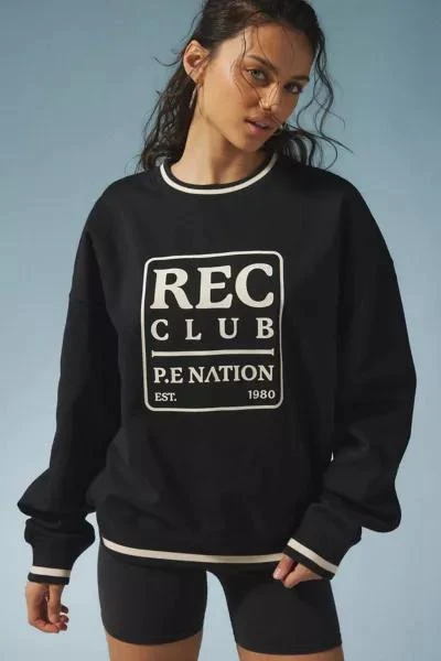 P.E Nation P.E Nation Icon Graphic Crew Neck Sweatshirt 1