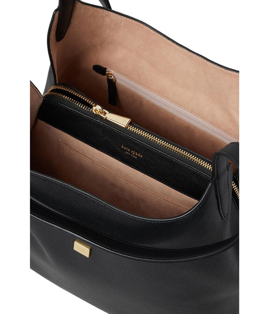 Kate Spade Deco Pebbled Leather Large Shoulder Bag 3