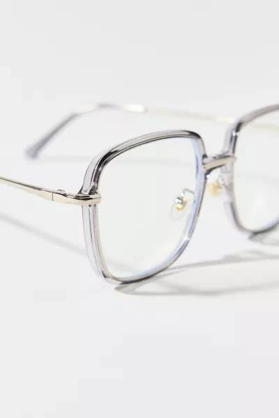 Urban Outfitters Harper Metal Oversized Square Readers 2