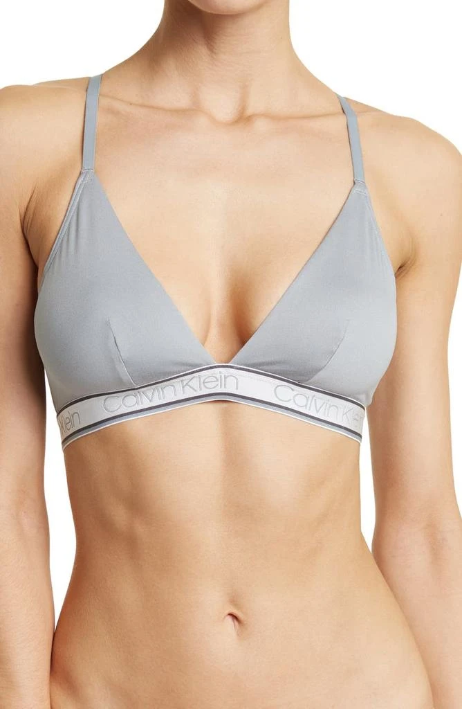 Calvin Klein Logo Triangle Bra 1