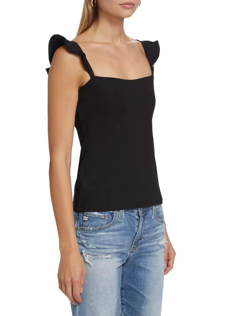 Susana Monaco Flutter-Strap Tank Top 4