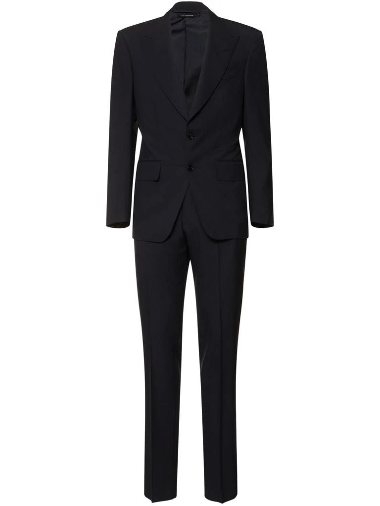 Tom Ford Dyllan Super Plain Wool Suit 1