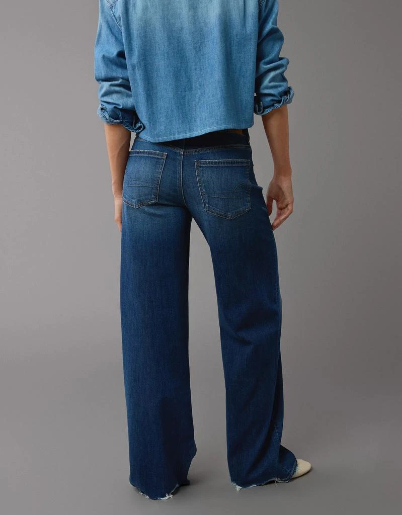 AE AE Dreamy Drape Stretch Low-Rise Baggy Wide-Leg Jean 2
