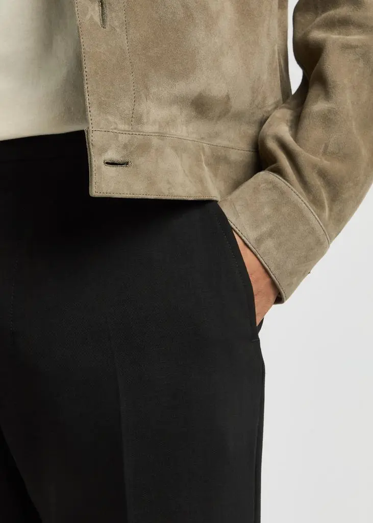 AMI Straight-leg wool trousers 5