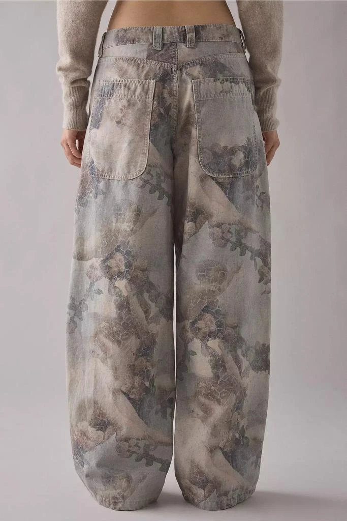 BDG BDG Jaya Camo Print Baggy Boyfriend Pant 4