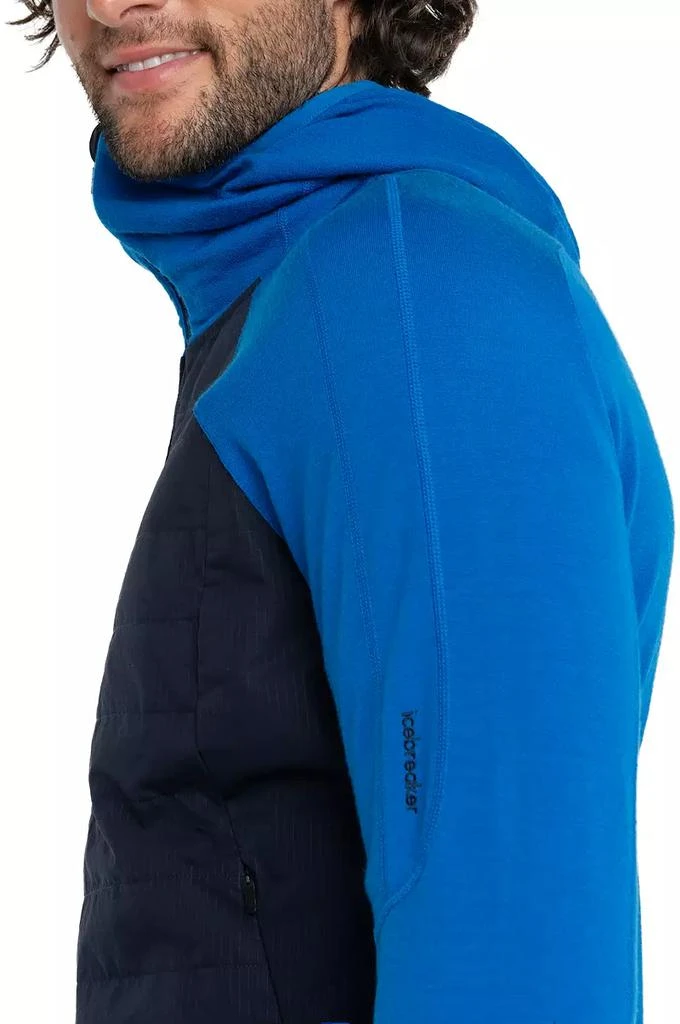 Icebreaker icebreaker Men's Merino Quantum Hybrid Long Sleeve Full Zip Hoodie 6