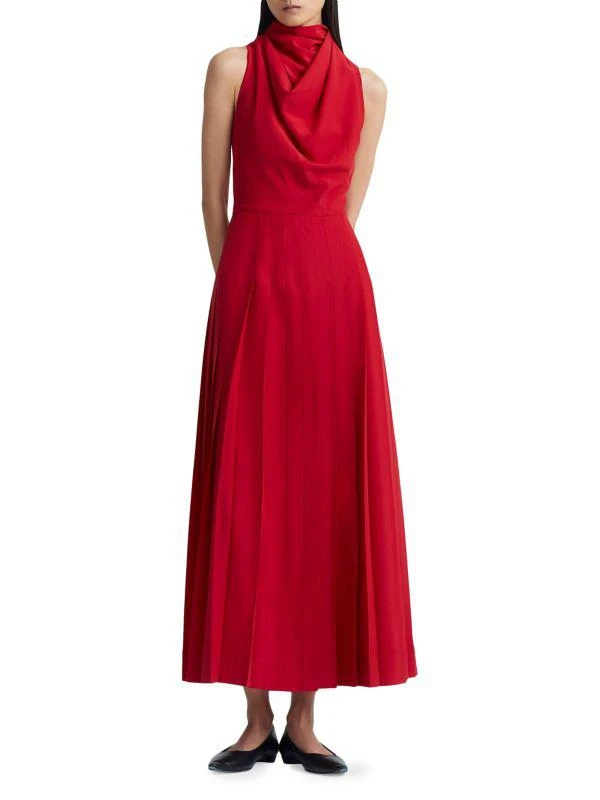 Altuzarra Nathalie Cowl Neck Sleeveless Maxi Dress 1