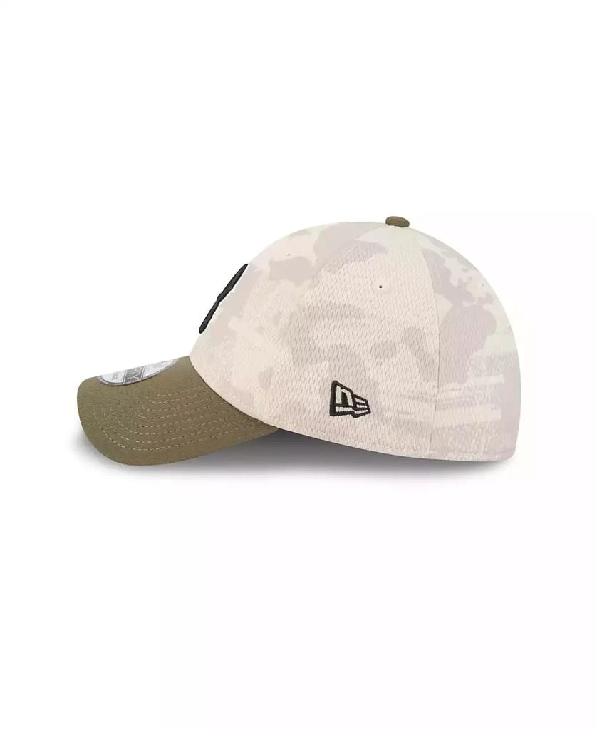 New Era Men's Light Beige/Olive Boston Red Sox 2025 Armed Forces Day 39THIRTY Flex Hat 4
