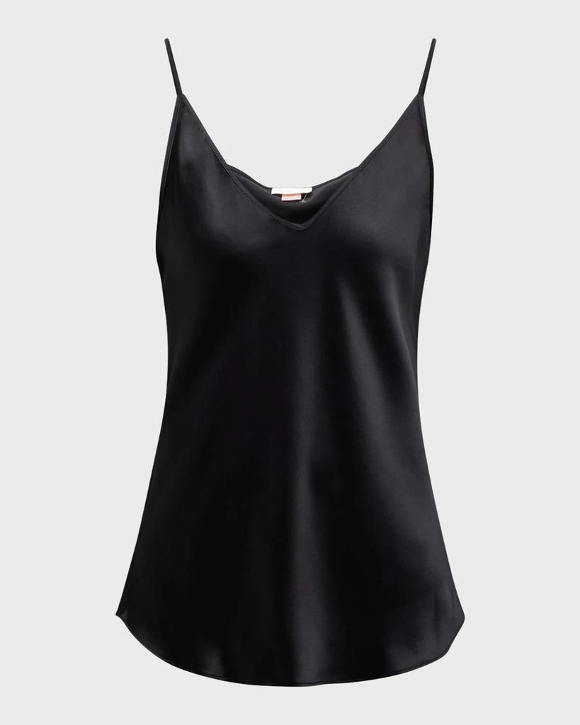 Christine Lingerie V-Neck Silk Cami 1